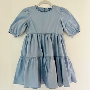 ZARA taffeta voluminous holiday Christmas dress